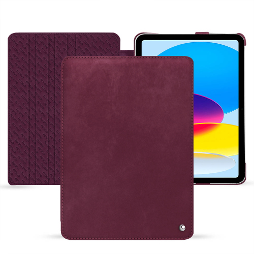 Capa de couro de luxo com aba para Apple iPadPrune vintage ( Pantone #612434 ) 