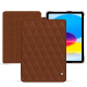 Capa em pele Apple iPad - Marron - Couture ( Nappa - Pantone #8B4720 ) 