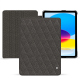 硬质真皮保护套 Apple iPad - Anthracite - Couture ( Pantone #41403c ) 