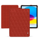 Capa em pele Apple iPad - Papaye - Couture ( Pantone #b54317 ) 
