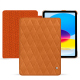 Funda de piel Apple iPad - Mandarine vintage - Couture ( Pantone #d47231 ) 