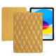 Lederschutzhülle Apple iPad - Or Maïa - Couture ( Pantone 871C ) 
