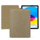 가죽 커버 Apple iPad - Autruche desert ( Pantone #A39382 ) 