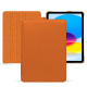 レザーケース Apple iPad - Orange PU ( Pantone #ff9351 )