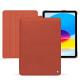 Capa em pele Apple iPad - Orange Veggie ( Pantone #cb6015 ) 