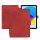Capa em pele Apple iPad - Cerise vintage ( Pantone #a6302e ) 