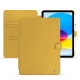 Capa em pele Apple iPad - Mimosa ( Pantone #b39437 ) 