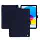 Housse cuir Apple iPad - Cobalt ( Pantone #2b253f ) 