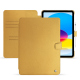 Apple iPad leather case - Or Maïa ( Pantone 871C ) 