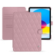 Housse cuir Apple iPad - Rose - Couture ( Nappa - Pantone #efbae1 ) 
