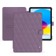Apple iPad leather case - Lilas - Couture ( Nappa - Pantone #b9a3e3 ) 