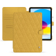 Capa em pele Apple iPad - Mimosa - Couture ( Pantone #b39437 ) 
