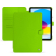 Custodia in pelle Apple iPad - Vert fluo ( Pantone #00ab5f ) 