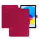 Housse cuir Apple iPad - Rose fluo ( Pantone #ff16b4 ) 