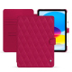Custodia in pelle Apple iPad - Rose fluo - Couture ( Pantone #ff16b4 ) 