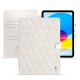 Custodia in pelle Apple iPad - Blanc escumo - Couture ( Pantone #D6D6D1 )