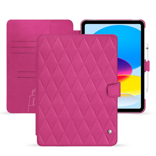 Housse Premium Cuir Apple iPadRose BB - Couture ( Pantone #DB599F )