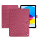 Housse cuir Apple iPad - Serpent ciclamino ( Pantone #9E4C6E ) 