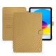 Funda de piel Apple iPad - Serpent sabbia ( Pantone #D2BA92 )