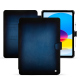 Housse cuir Apple iPad - Bleu Patine