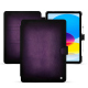 Apple iPad leather case - Violet Patine