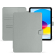 Capa em pele Apple iPad - Gris PU ( Pantone #c1c6c8 ) 