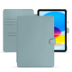 Lederschutzhülle Apple iPad - Bleu Ciel PU ( Pantone #abcae9 )
