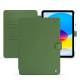Funda de piel Apple iPad - Vert Veggie ( Pantone #68724d ) 