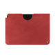 Lederschutzhülle Apple iPad - Cerise vintage ( Pantone #a6302e ) 