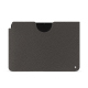 Pochette cuir Apple iPad - Anthracite ( Pantone #41403c ) 