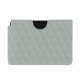 Custodia in pelle Apple iPad - Gris - Couture ( Nappa - Pantone #c1c6c8 ) 