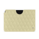 Custodia in pelle Apple iPad - Beige - Couture ( Nappa - Pantone #ceb888 ) 