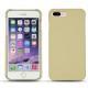 Lederschutzhülle Apple iPhone 7 Plus - Beige PU