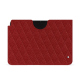 Capa em pele Apple iPad - Tomate - Couture ( Pantone #a61715 )