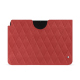 Custodia in pelle Apple iPad - Cerise vintage - Couture ( Pantone #a6302e ) 