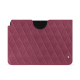 Pochette cuir Apple iPad - Passion vintage - Couture ( Pantone #591d16 ) 