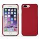 レザーケース Apple iPhone 7 Plus - Rouge PU