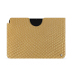 Capa em pele Apple iPad - Serpent sabbia ( Pantone #D2BA92 )