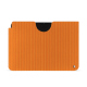 硬质真皮保护套 Apple iPad - Abaca arancio ( Pantone #d77540 )