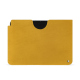 硬质真皮保护套 Apple iPad - Jaune soulèu ( Pantone #F3B934 )