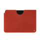 Custodia in pelle Apple iPad - Arange clouquié ( Pantone #D33108 )