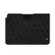 Funda de piel Apple iPad - Negre poudro - Couture ( Pantone #111212 )