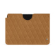 Lederschutzhülle Apple iPad - Castan esparciate - Couture ( Pantone #824F2A )