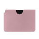 Apple iPad leather pouch - Rose PU ( Pantone #efbae1 ) 