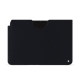 Pochette cuir Apple iPad - Noir élégant  ( Noir / Black ) 