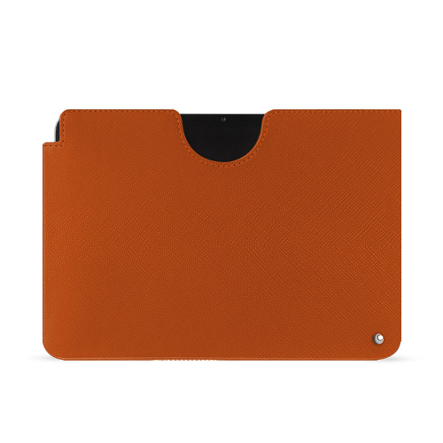 Housse Cuir Luxe Apple iPadOrange vibrant ( Pantone #e36b39 ) 