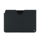 Pochette cuir Apple iPad - Noir Veggie ( Noir / Black) 