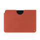 Pochette cuir Apple iPad - Orange Veggie ( Pantone #cb6015 ) 