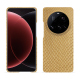 Capa em pele Xiaomi 15 Ultra - Serpent sabbia ( Pantone #D2BA92 )