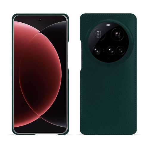 Capa Xiaomi 15 Ultra - Proteção Premium em pele | NoreveVert séduisant ( Pantone #1d3c34 ) 